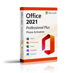   Microsoft Office 2021 Professional Plus (1 zariadenie) (Aktivácia prostredníctvom telefónu)