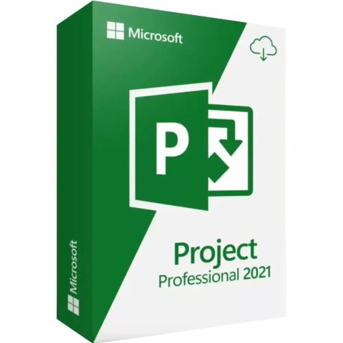 Microsoft Project Professional 2021 (2 zariadenia) (Aktivácia online)