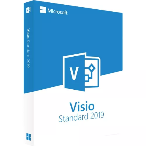 Microsoft Visio Standard 2019 (1 zariadenie) (Aktivácia online)