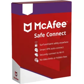 McAfee Safe Connect VPN (5 zariadení   1 rok)