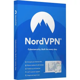 NordVPN Standard VPN + Cybersecurity (6 zariadení   1 rok)