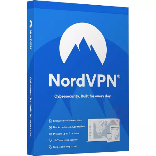 NordVPN Standard VPN + Cybersecurity (6 zariadení   1 rok)