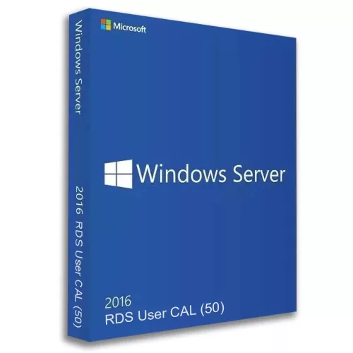 Microsoft Windows Server 2016 RDS User CAL (50 používateľov)