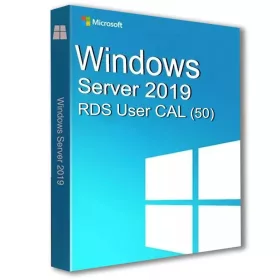   Microsoft Windows Server 2019 RDS User CAL (50 používateľov)