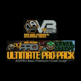 Axis Game Factory's AGFPRO + Voxel Sculpt + Premium Bundle (1 zariadenie   Lifetime) (Steam)