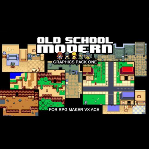 RPG Maker VX Ace - Old School Modern Resource Pack DLC (1 zariadenie / Lifetime) (Steam)