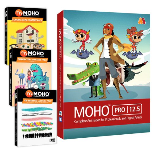 MOHO Pro 12.5 Bundle (1 zariadenie / Lifetime) (Windows / Mac)
