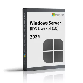   Microsoft Windows Server 2025 Remote Desktop Services User CAL (50 používateľov)