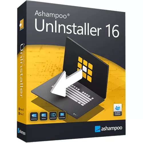 Ashampoo UnInstaller 16 (1 zariadenie / Lifetime)