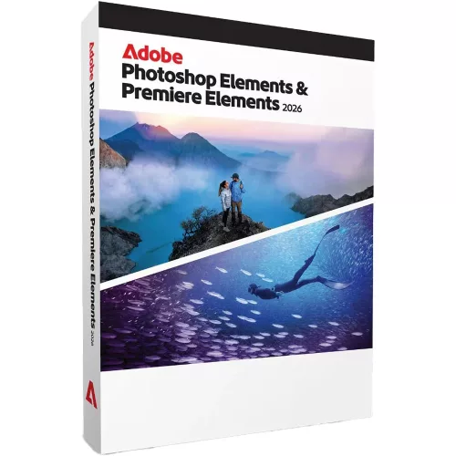 Adobe Photoshop Elements & Premiere Elements 2026 (1 zariadenie / 3 roky) (Windows / Mac) (EU)