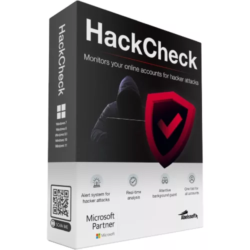 Abelssoft HackCheck 2026 (1 zariadenie / 1 rok)