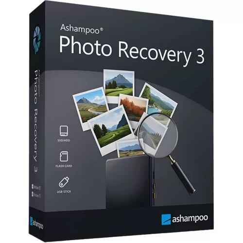 Ashampoo Photo Recovery 3 (1 zariadenie / Lifetime)