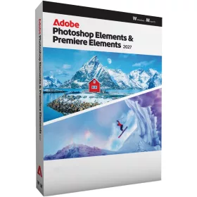   Adobe Photoshop Elements & Premiere Elements 2027 (1 zariadenie / 3 roky) (Windows / Mac) (EU)